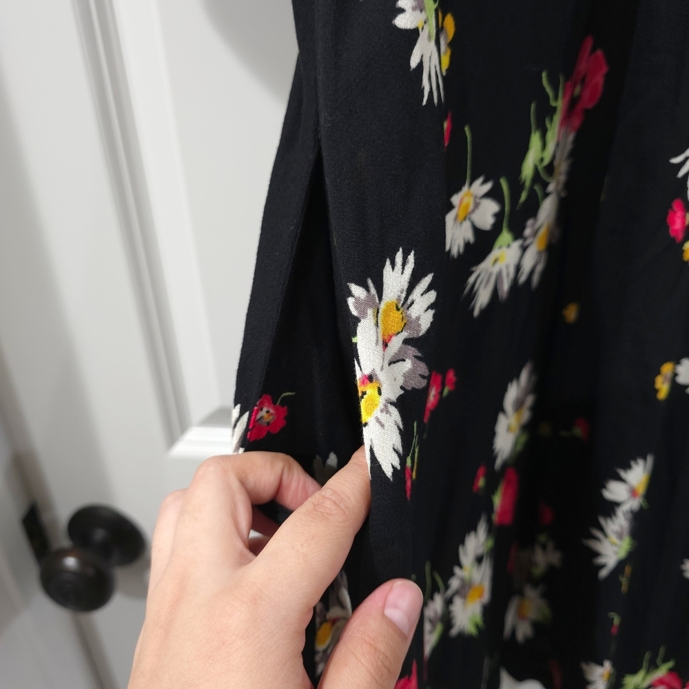 Free People Multicolor Patchwork Striped Floral S… - image 8